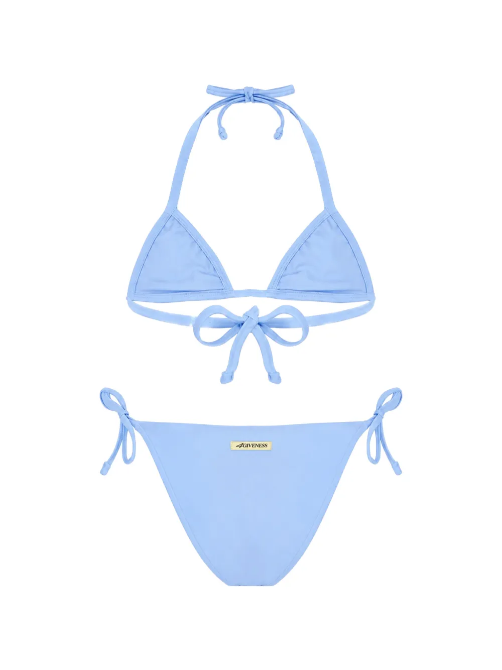  4giveness Bikini à Sequins - Bleu 