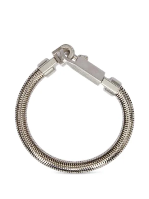 Rick Owens Snak lobster-claw bracelet