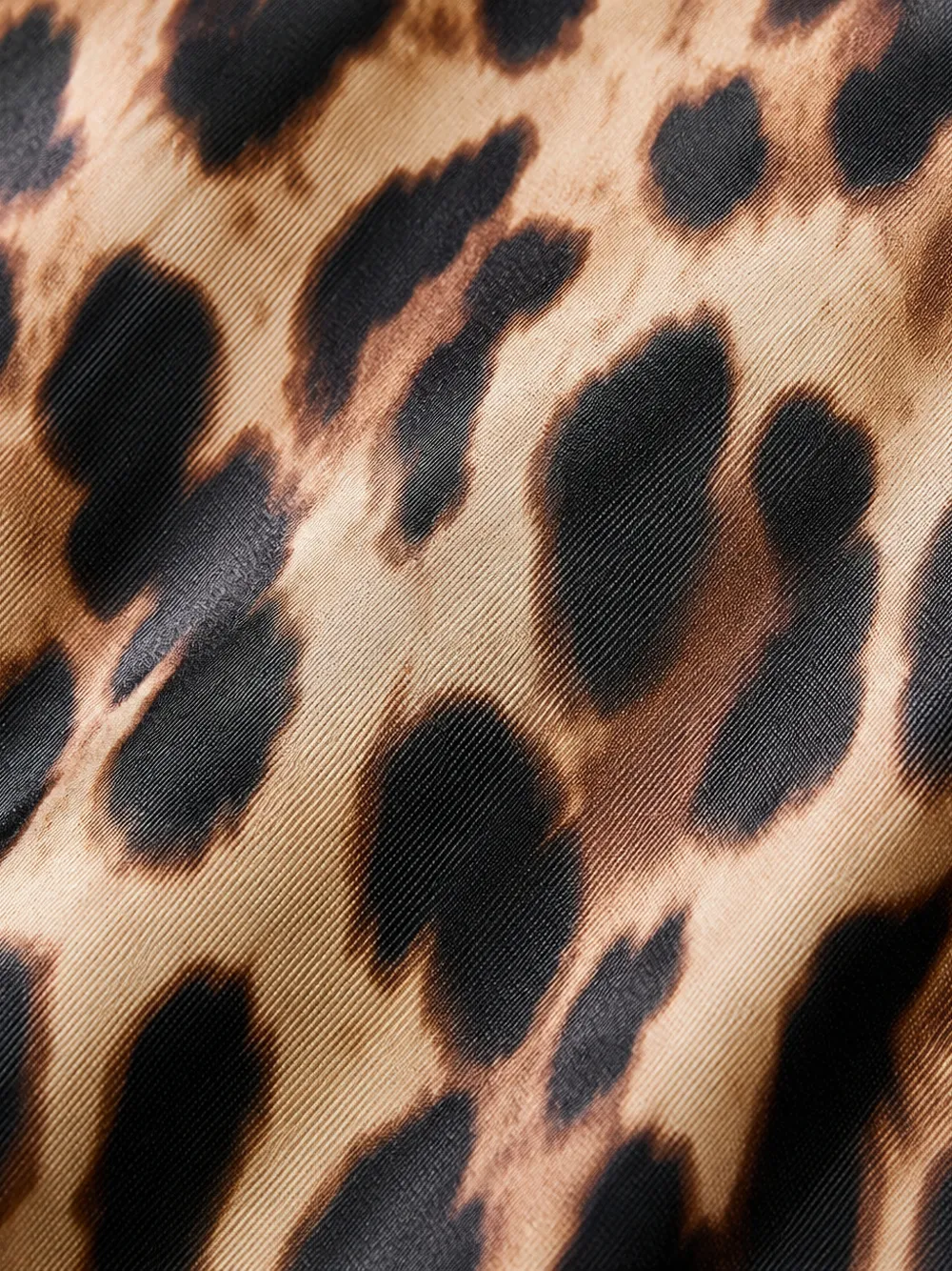 4GIVENESS Top met luipaardprint Bruin
