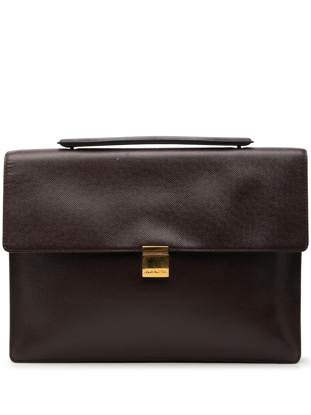 Louis Vuitton Pre-Owned 2002 Taiga Porte-Documents Angara Aktentasche - Braun
