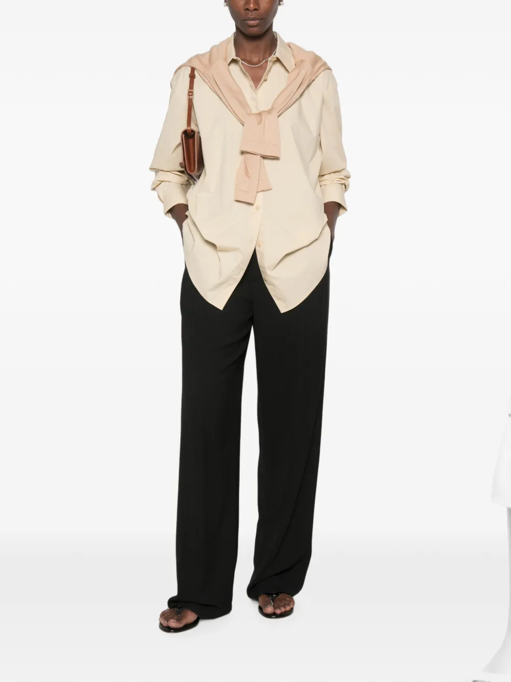 TOTEME Classic blouse Beige