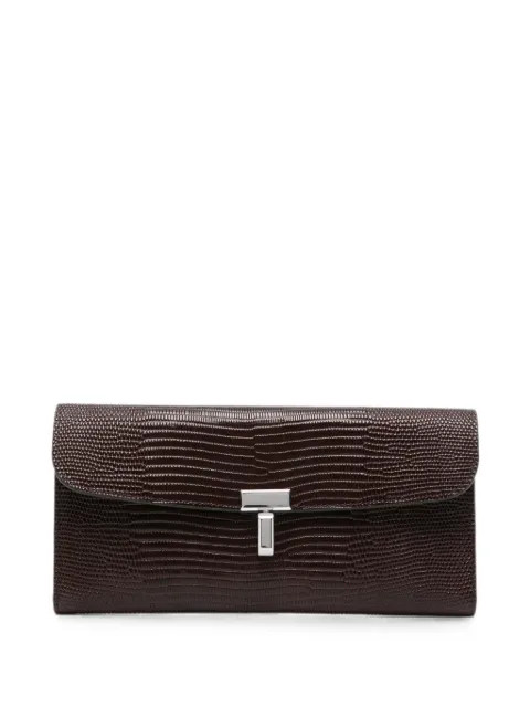 TOTEME T-Lock-fastening wallet