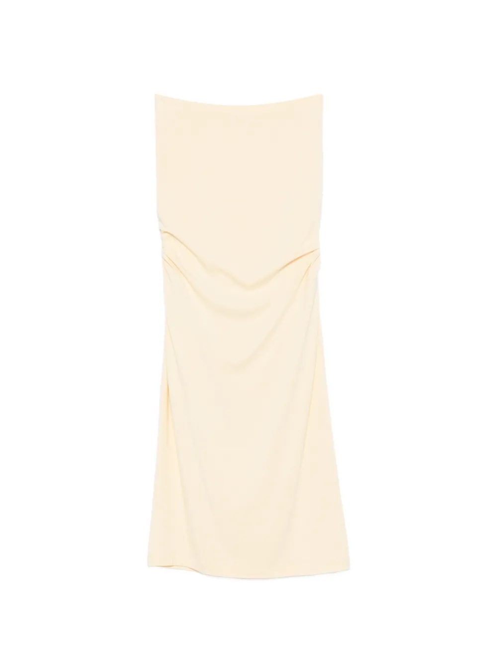 TOTEME draped jersey maxi skirt - Gelb