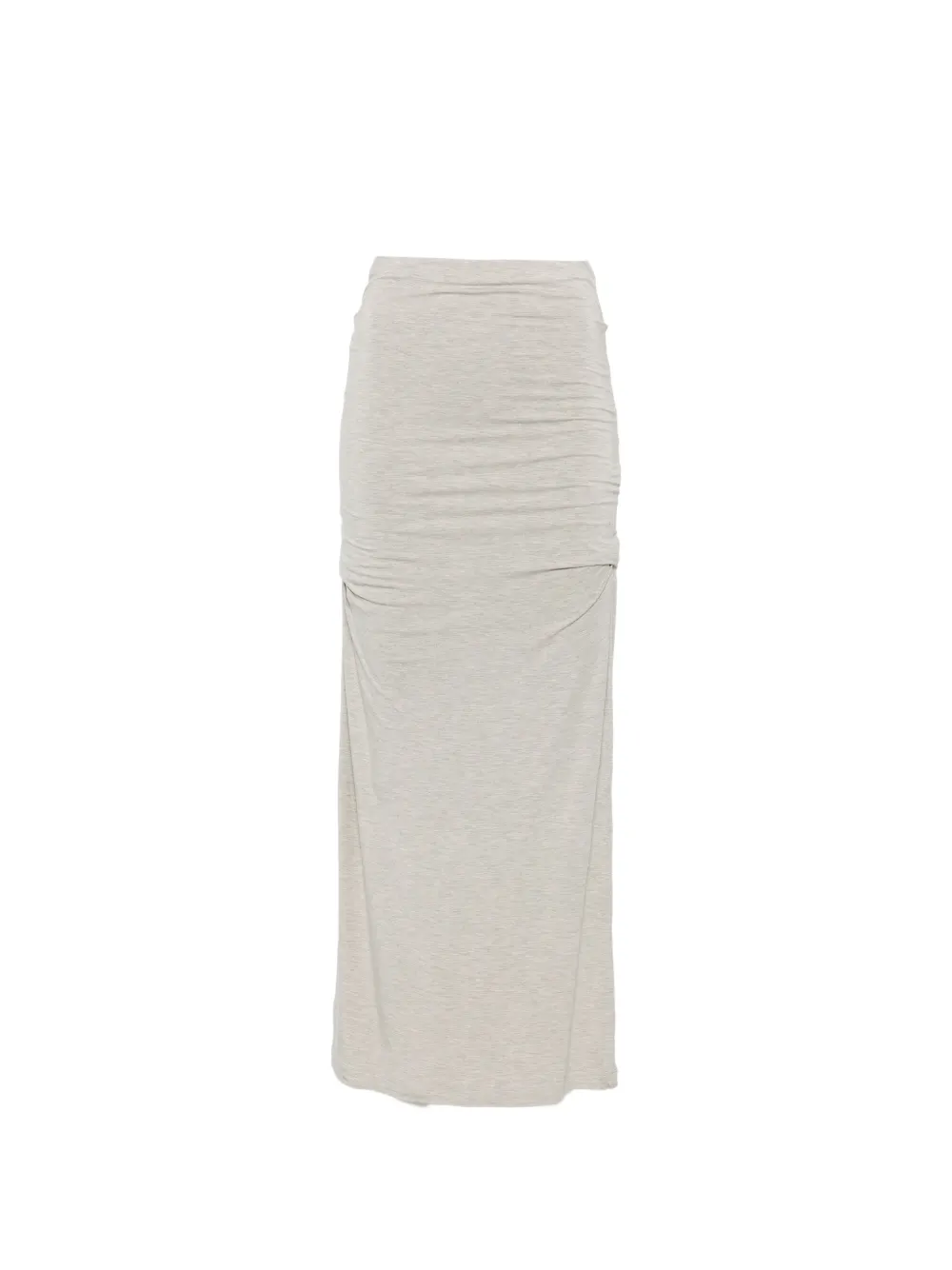 TOTEME draped maxi skirt - Grau