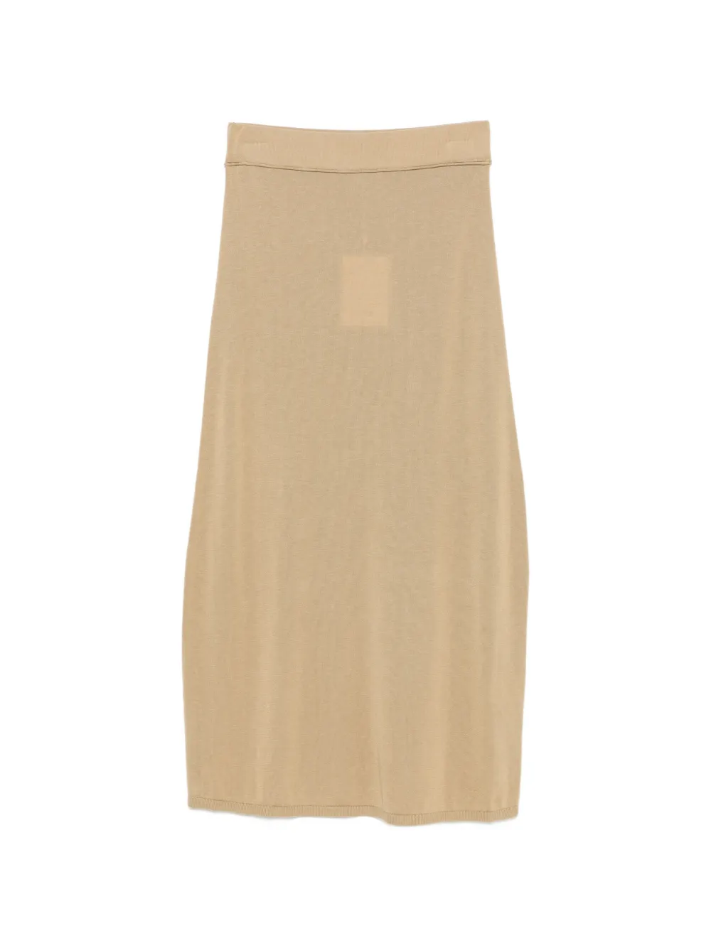 TOTEME elastic-waistband maxi skirt - Braun