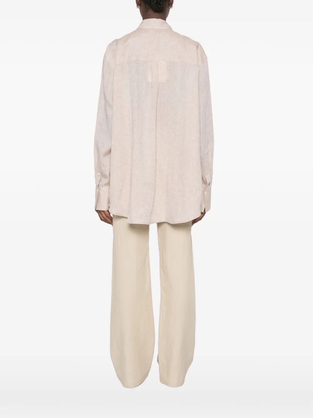 TOTEME Linnen blouse Beige