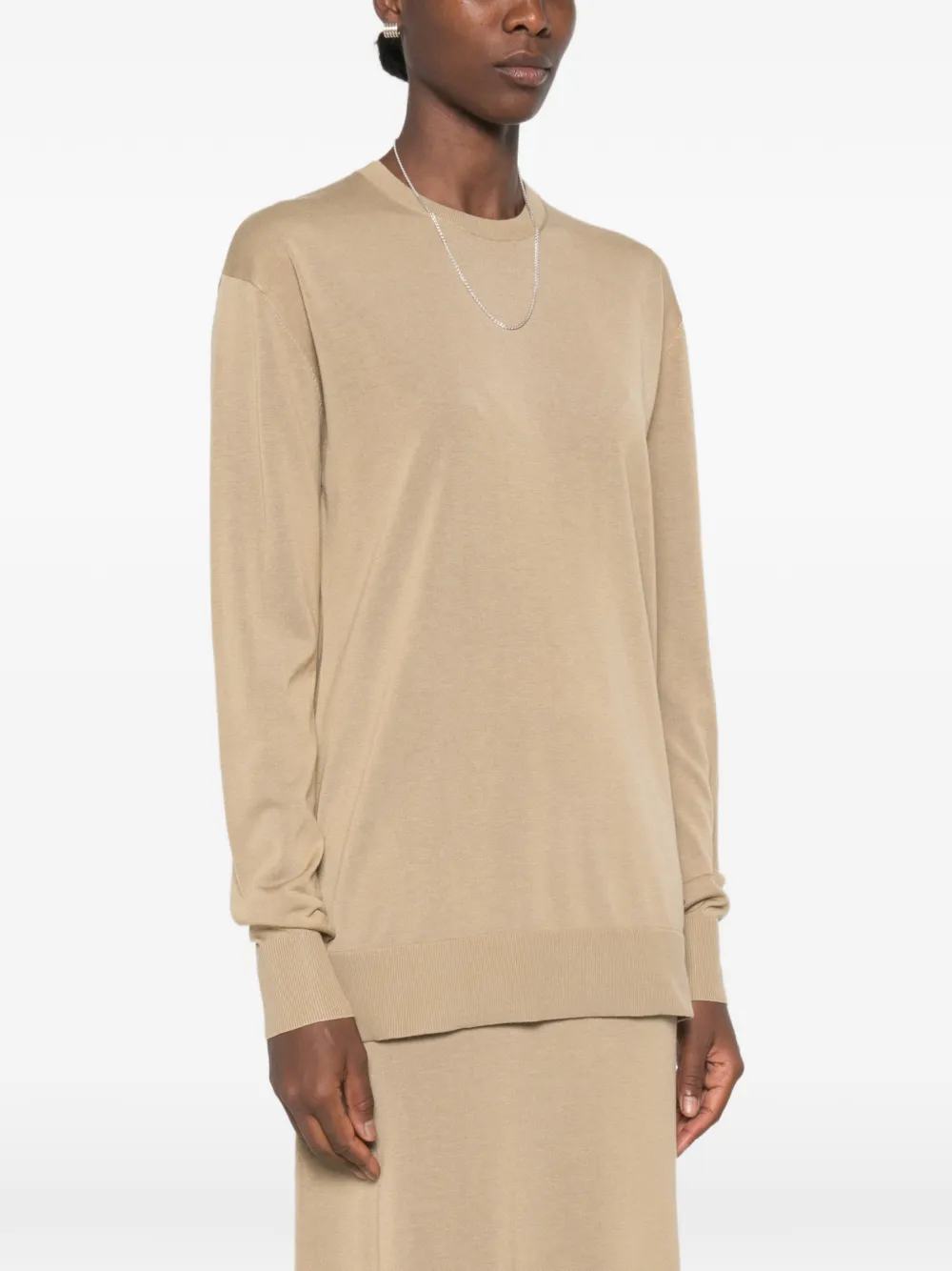 TOTEME Trui met lange mouwen Beige