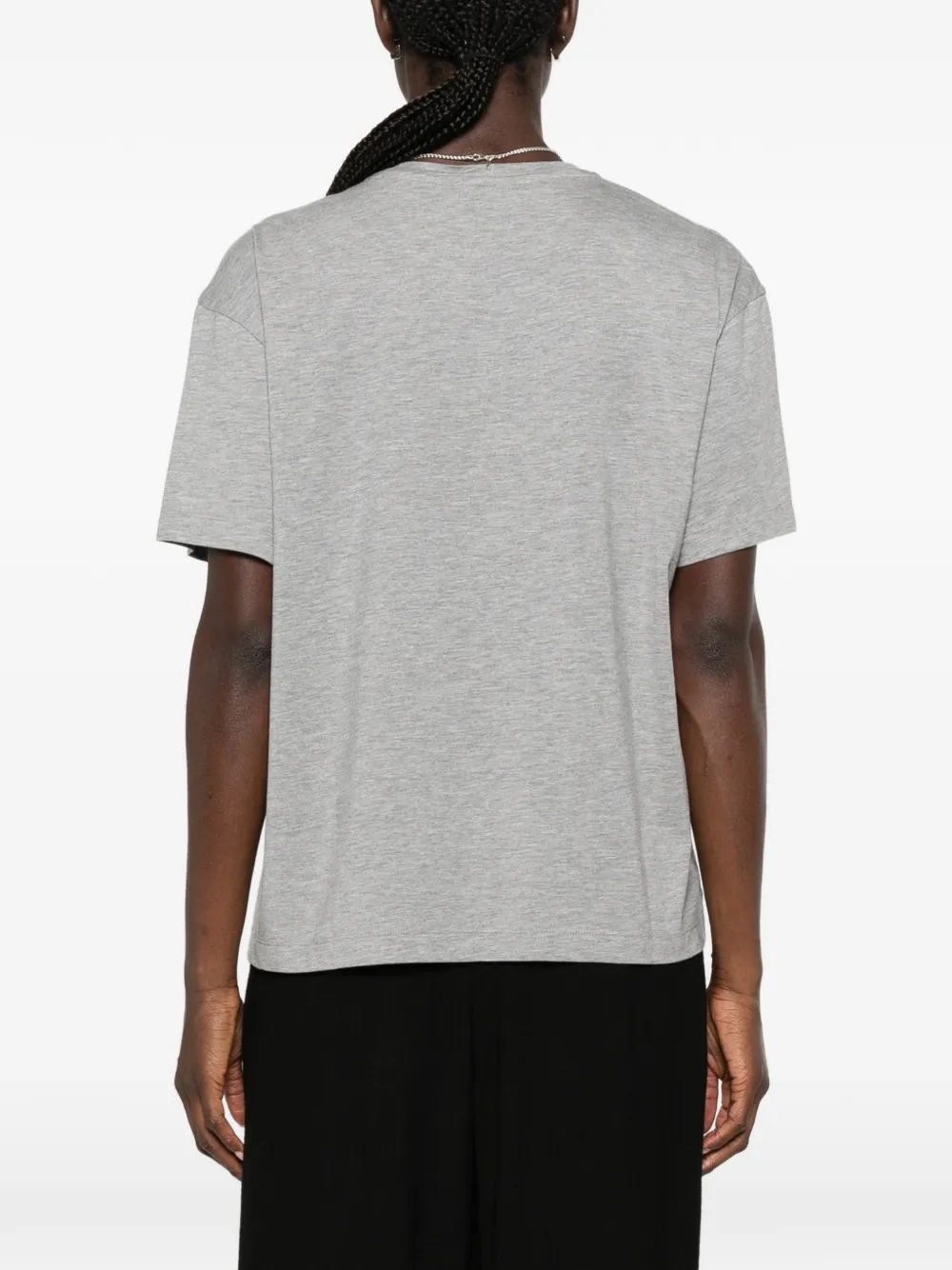 TOTEME Classic T-shirt met ronde hals Grijs