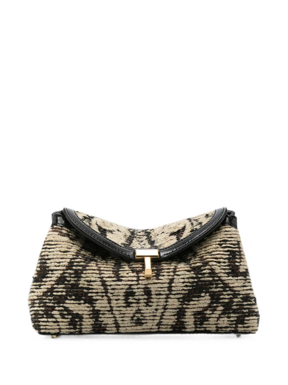 TOTEME Clutch mini con motivo paisley - Toni neutri