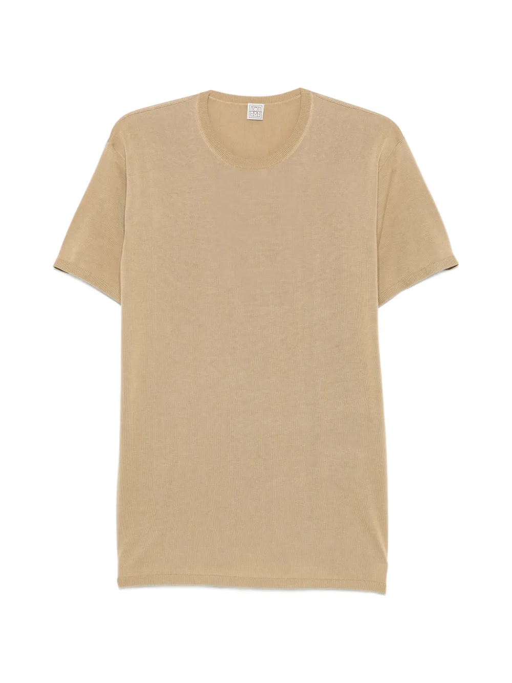 TOTEME short-sleeves T-shirt - Nude
