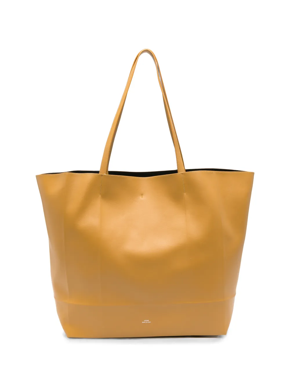 TOTEME Roam leather tote bag - Yellow