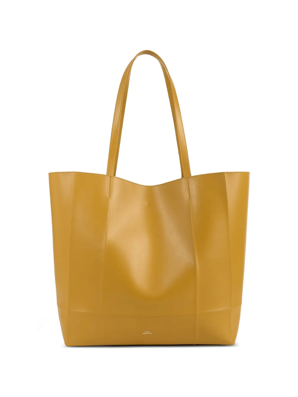 TOTEME Roam leather tote manuka