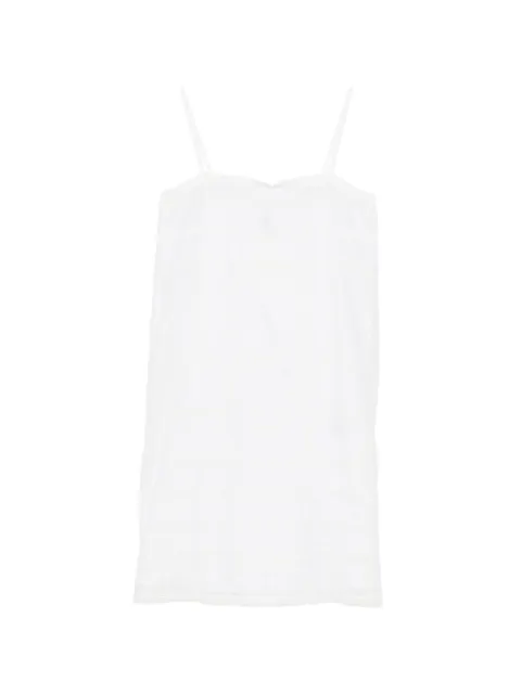TOTEME vestido midi con monograma