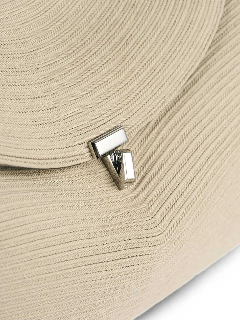TOTEME Shopper met afneembare band Beige