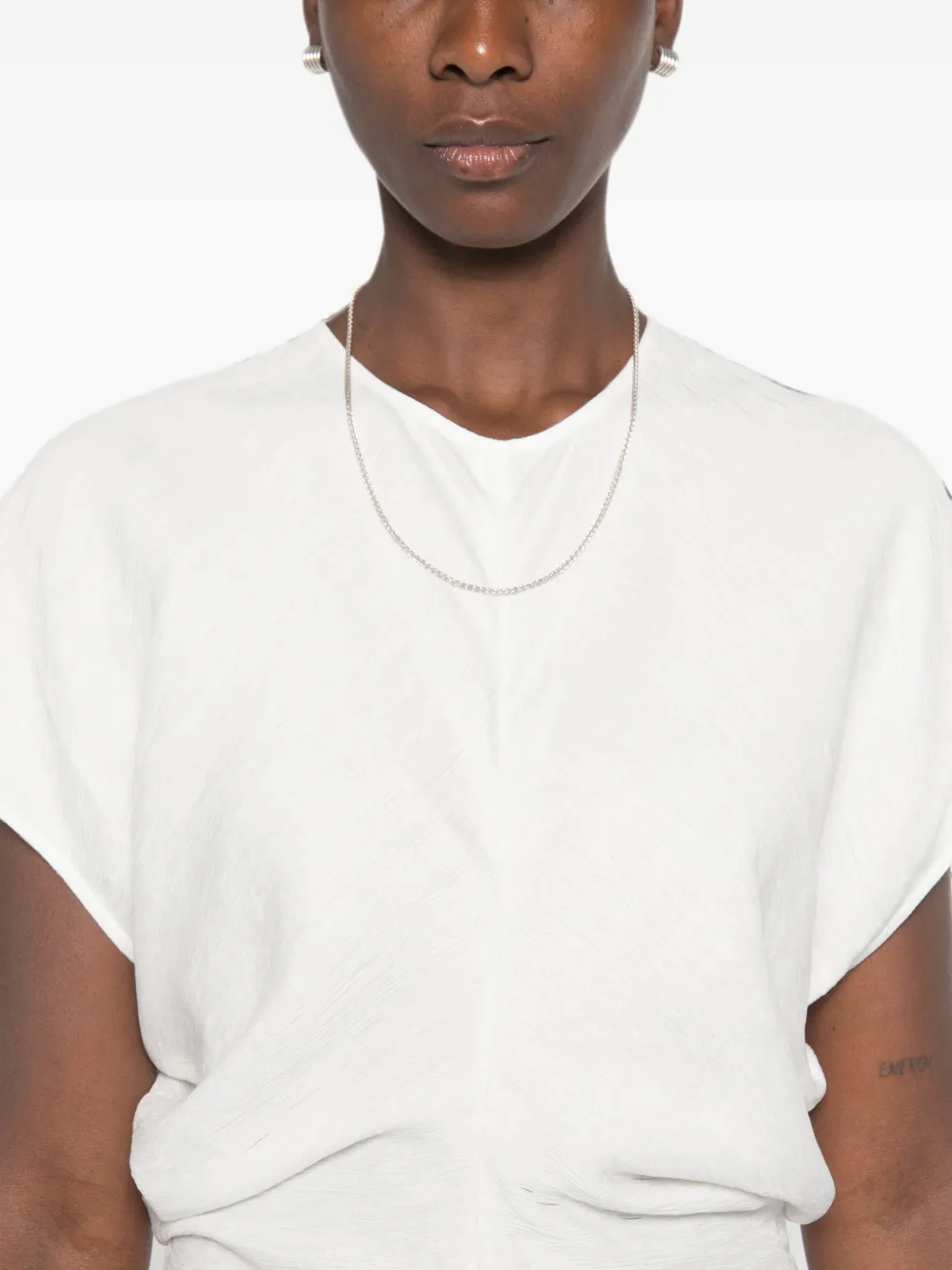 TOTEME Maxi-jurk met soepelvallende taille Zwart