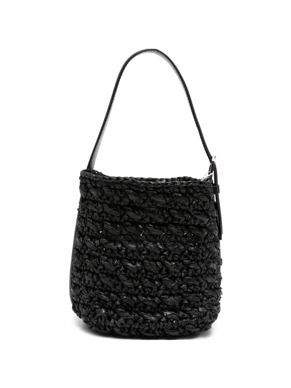 TOTEME small belt-strap tote bag - Nero