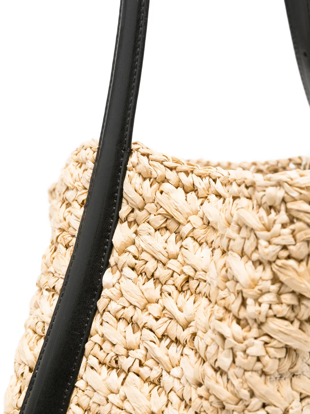TOTEME Medium shopper met gespband Beige