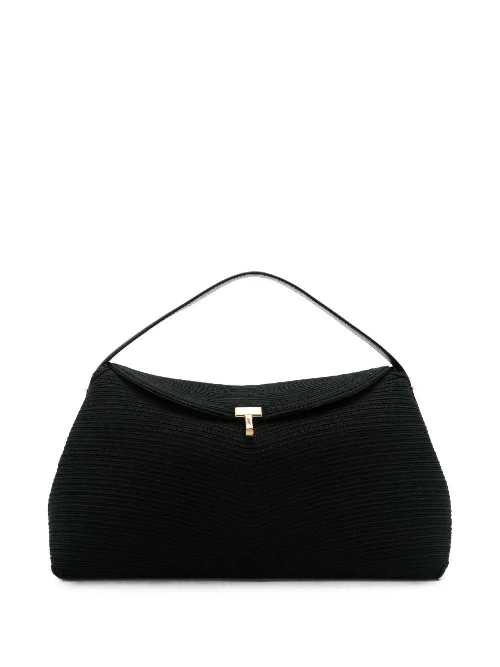 TOTEME T-Lock-fastening tote bag - Nero