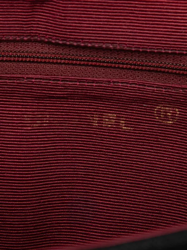 CHANEL Pre-Owned 1984-1986 ココマーク マトラッセ ベルベット ハーフ