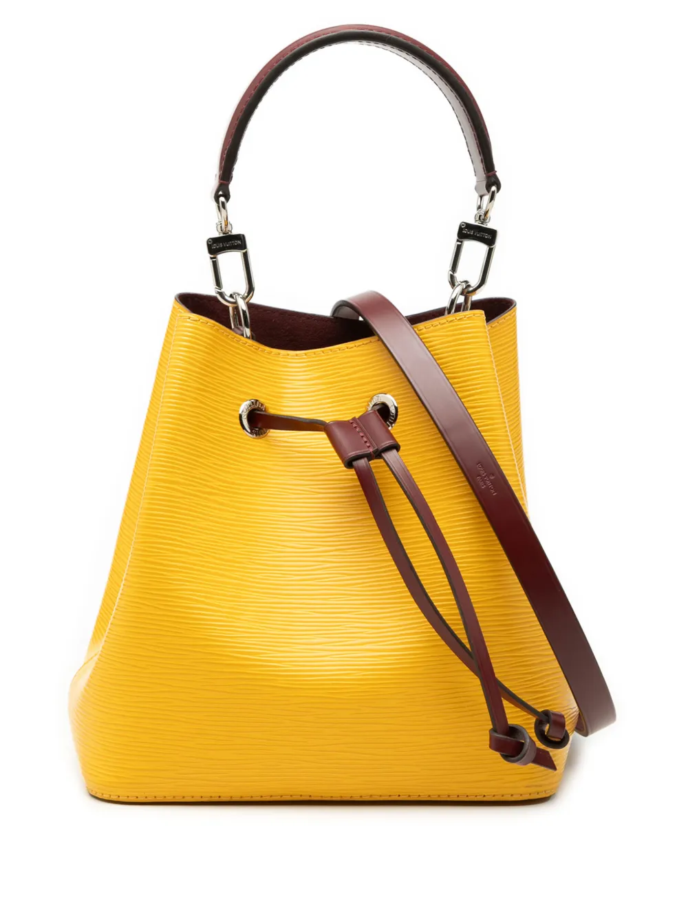 Louis Vuitton Pre-Owned 2019 Epi NeoNoe BB bucket bag - Giallo