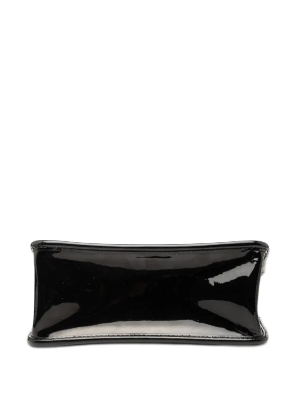 CHANEL Pre-Owned 2021-2026 ミニ キルティング パテント グラフィック