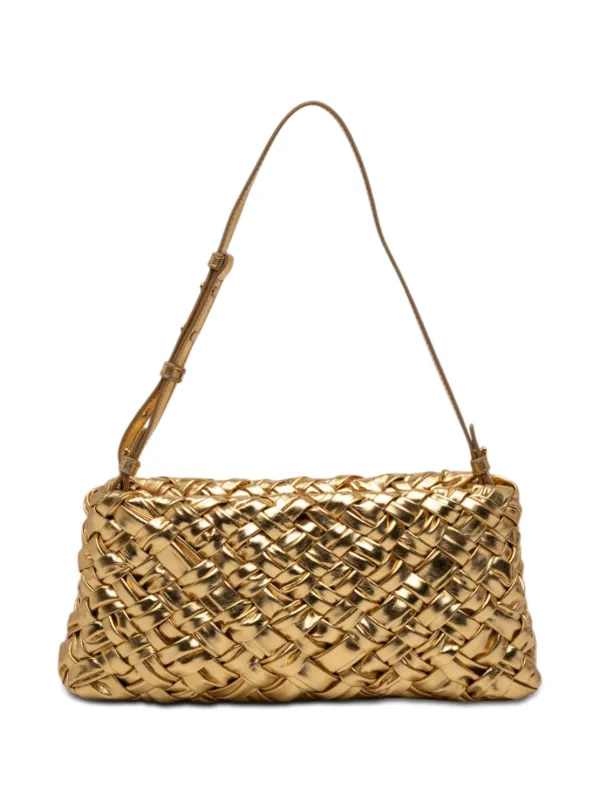 Bottega Veneta Pre-Owned 2021-2026 メタリック ラムスキン イントレ