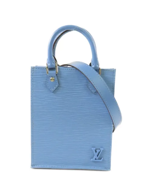 Louis Vuitton Pre-Owned Petit Sac Plat two-way calfskin handbag