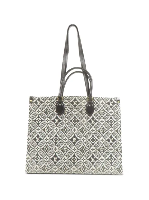 Louis Vuitton Pre-Owned OnTheGo Monogram Jacquard tote bag