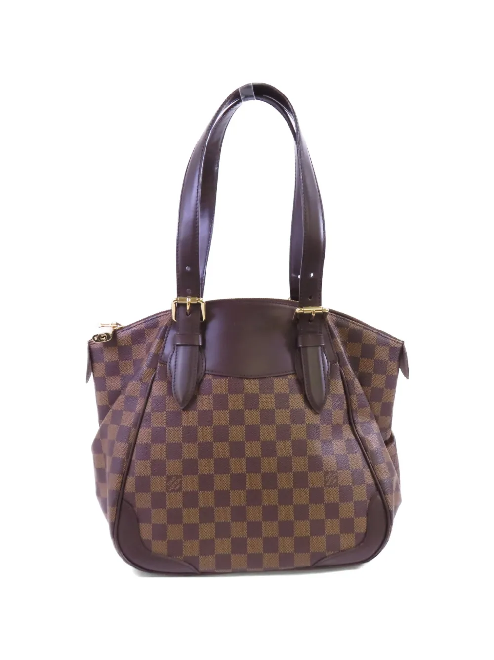 Louis Vuitton Pre-Owned GM Verona Damier Ebene tote bag - Marrone