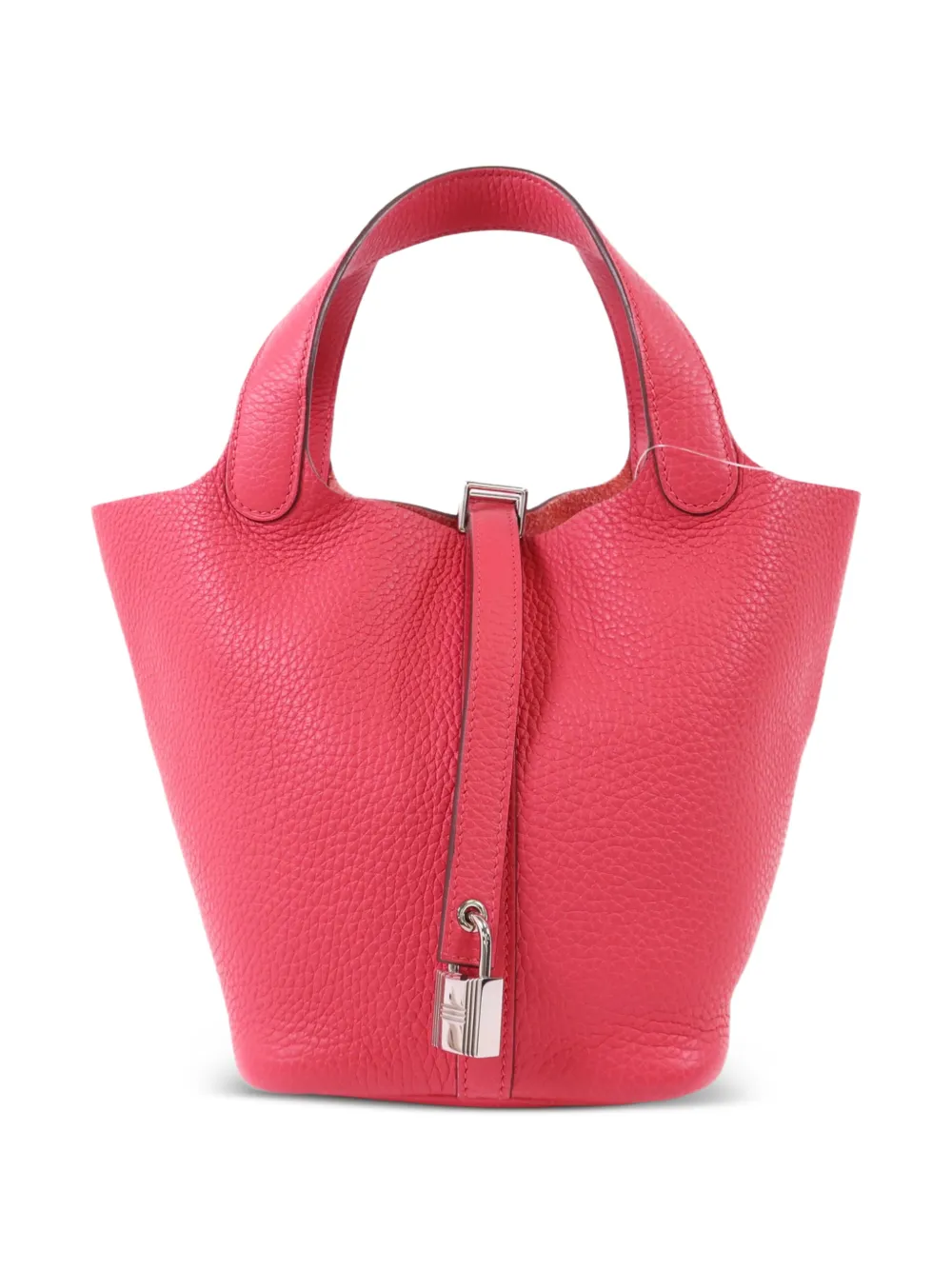 Hermès Pre-Owned PM Picotin calfskin tote bag - Rosa