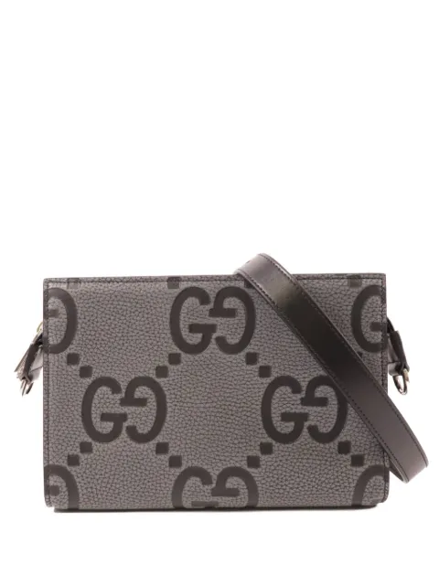 Gucci Pre-Owned Jumbo GG leather mini bag