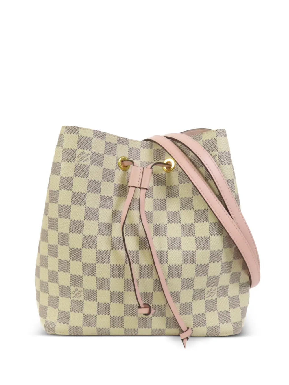 Louis Vuitton Pre-Owned NéoNoé Damier Azur bucket bag - Weiß