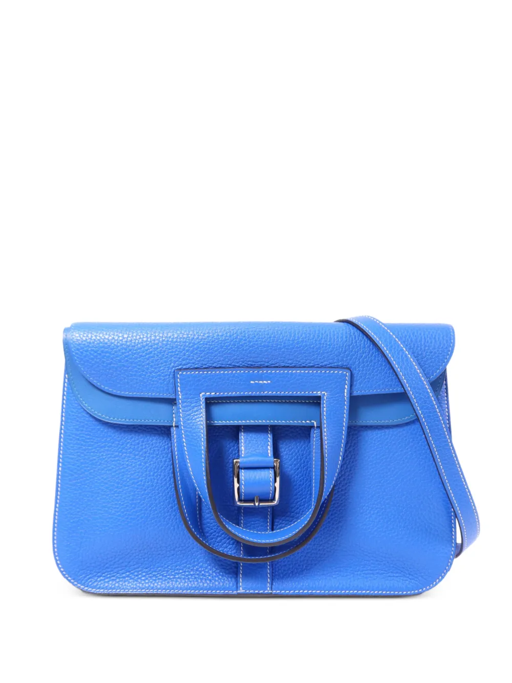 Hermès Pre-Owned 31 Halzan shoulder bag - Blu
