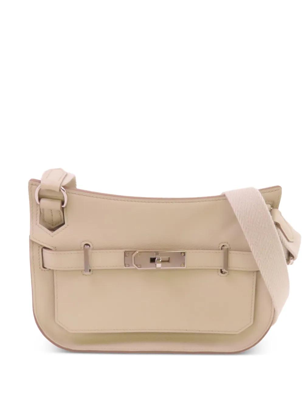 Hermès Pre-Owned mini Jypsiere leather croos body bag - Toni neutri