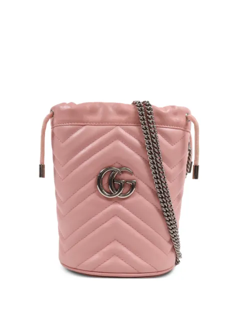 Gucci Pre-Owned bolsa bucket GG Marmont