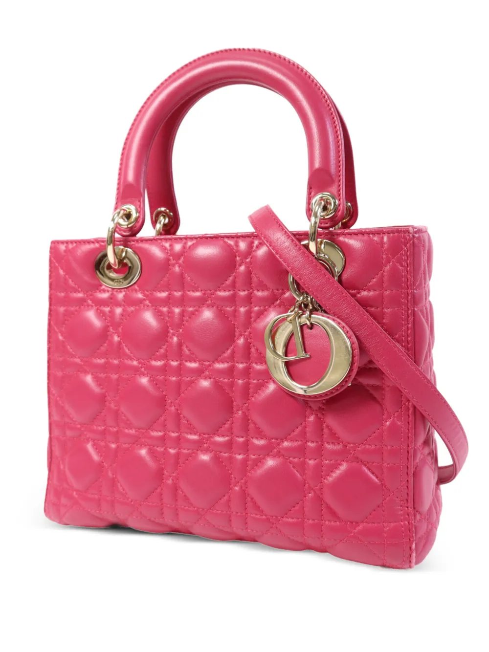 Christian Dior Pre-Owned レディ ディオール カナージュ 2way バッグ