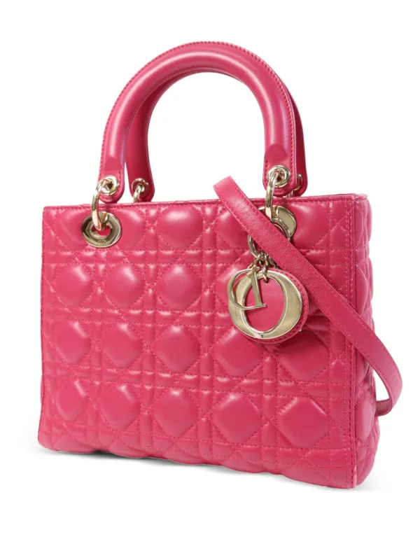 Christian Dior Pre-Owned レディ ディオール カナージュ 2way バッグ