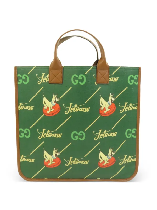 Gucci Pre-Owned x The Jetsons Printed Tote Bag | グリーン