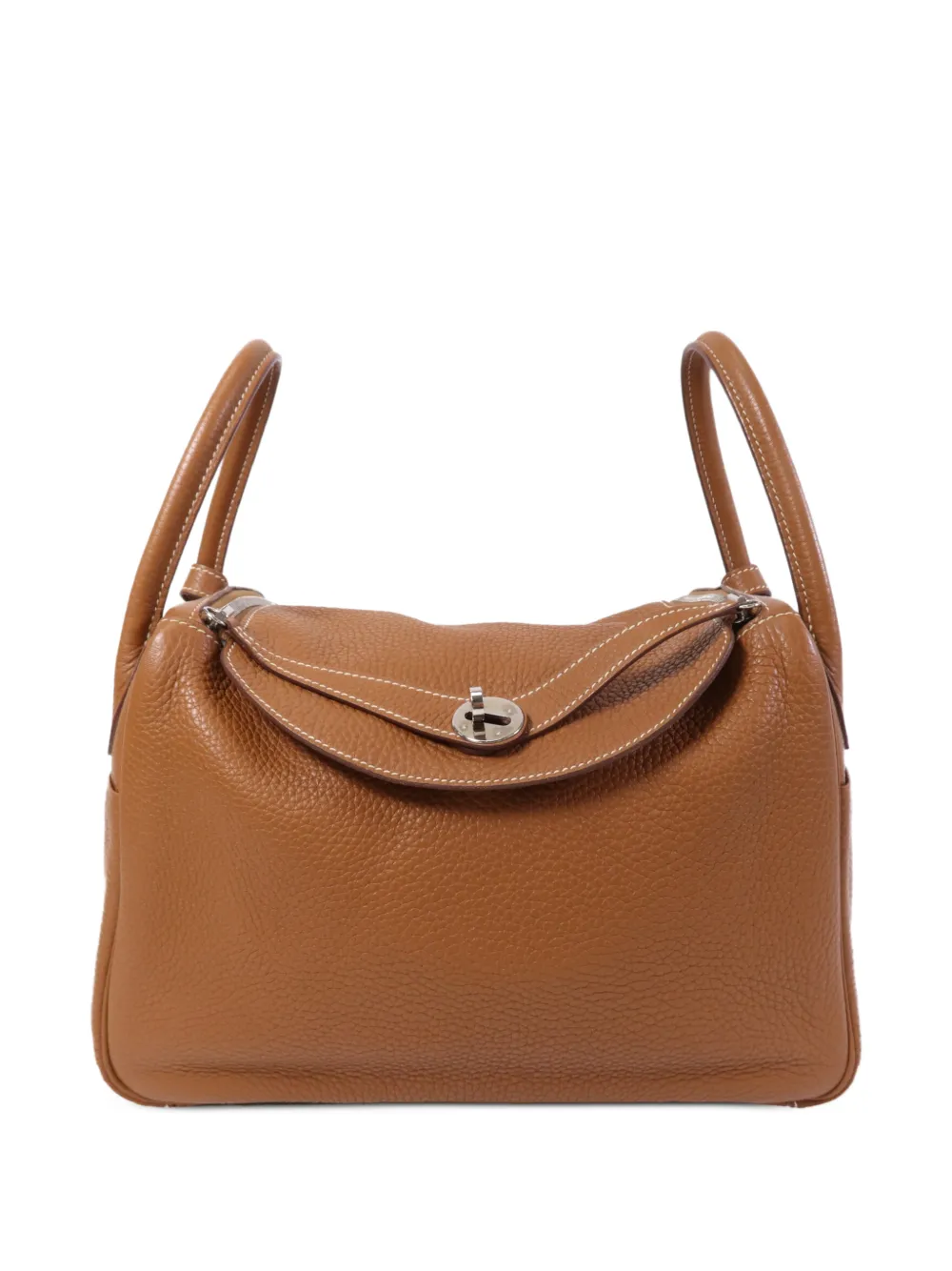 Hermès Pre-Owned Lindy 30 leather tote bag - Marrone