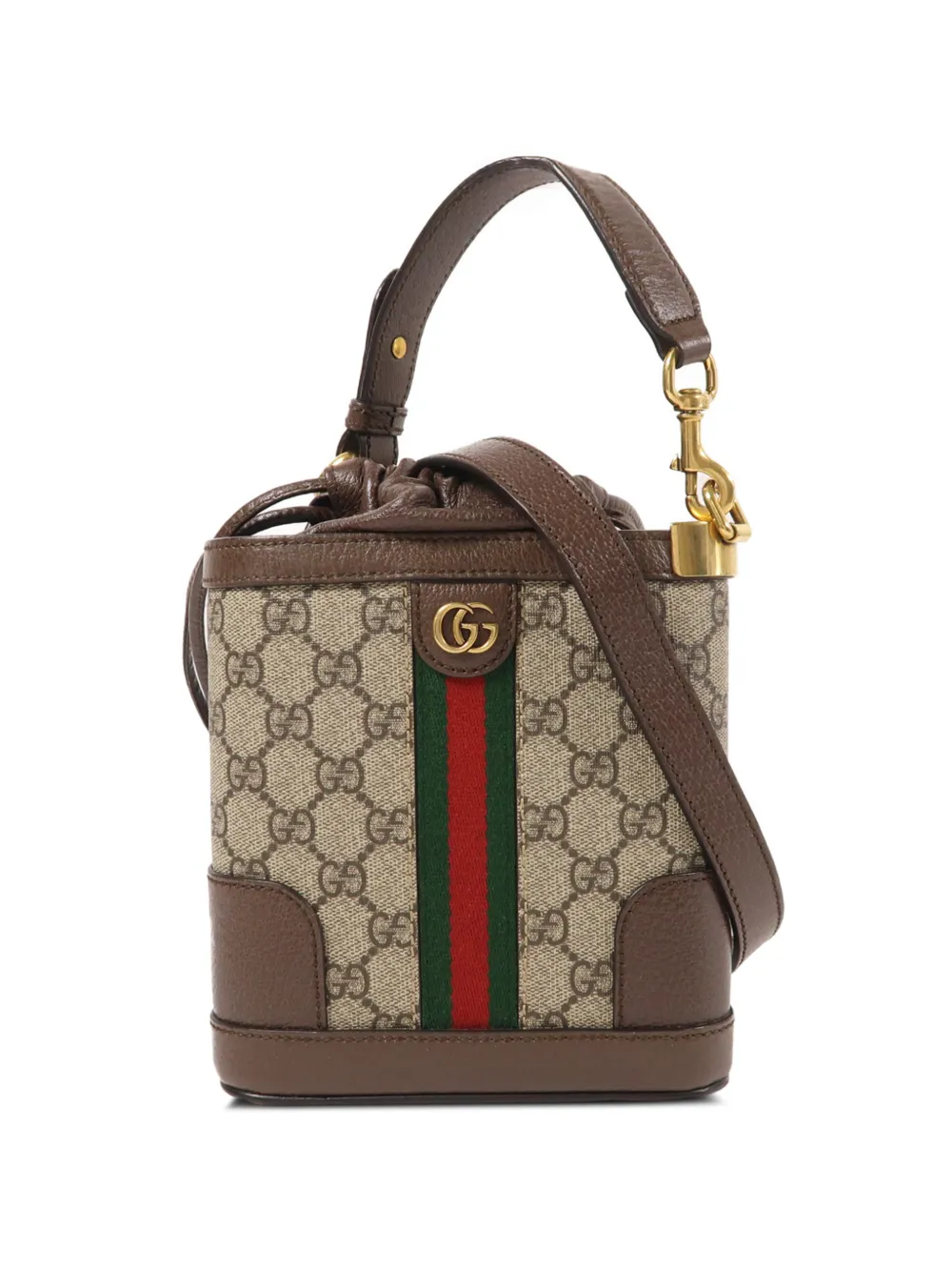 Gucci Pre-Owned Ophidia GG bucket bag - Neutrals