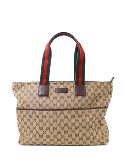 Gucci Pre-Owned GG canvas tote bag