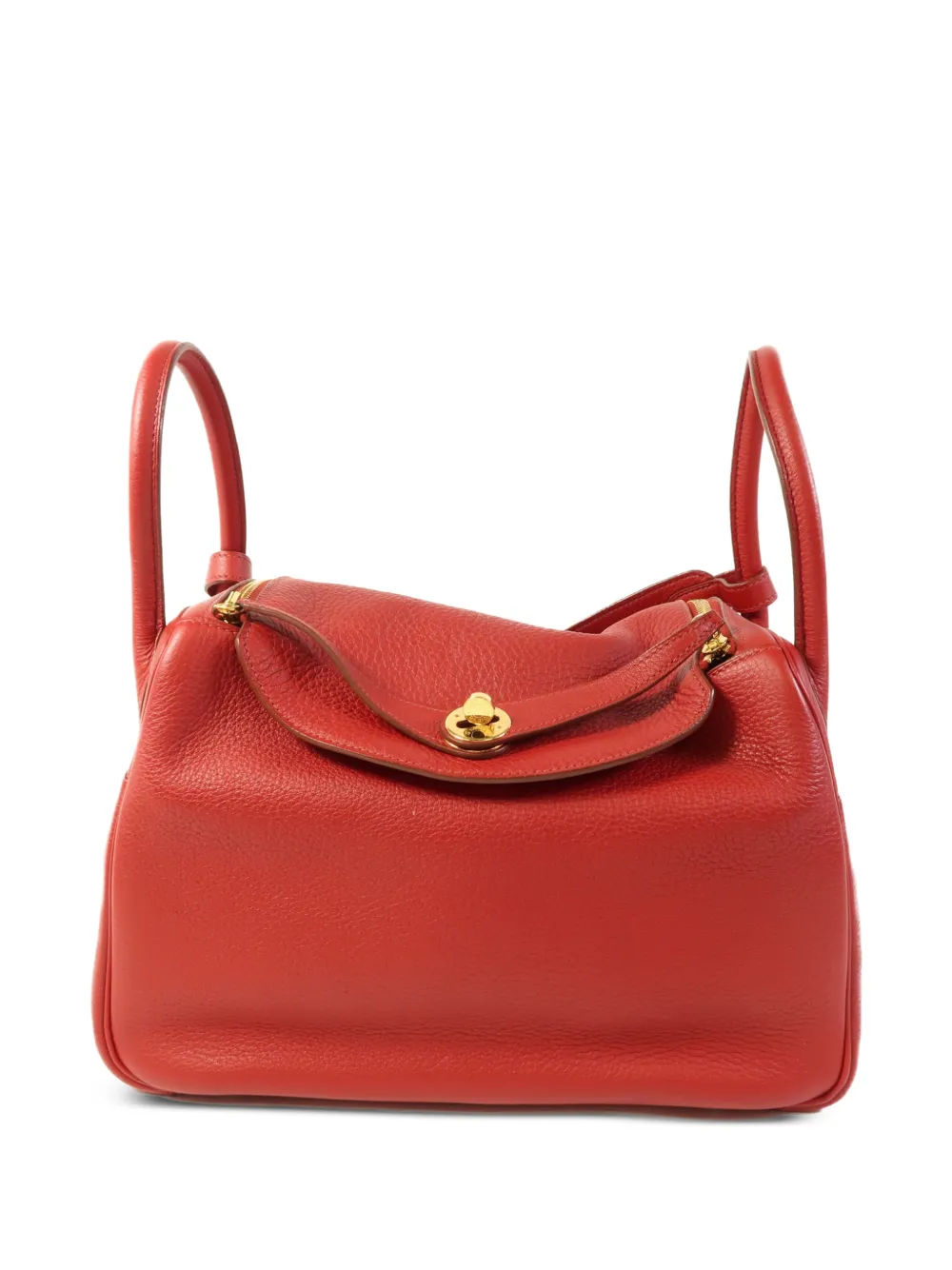 Hermès Pre-Owned 2008 30 Lindy shoulder bag - Rosso