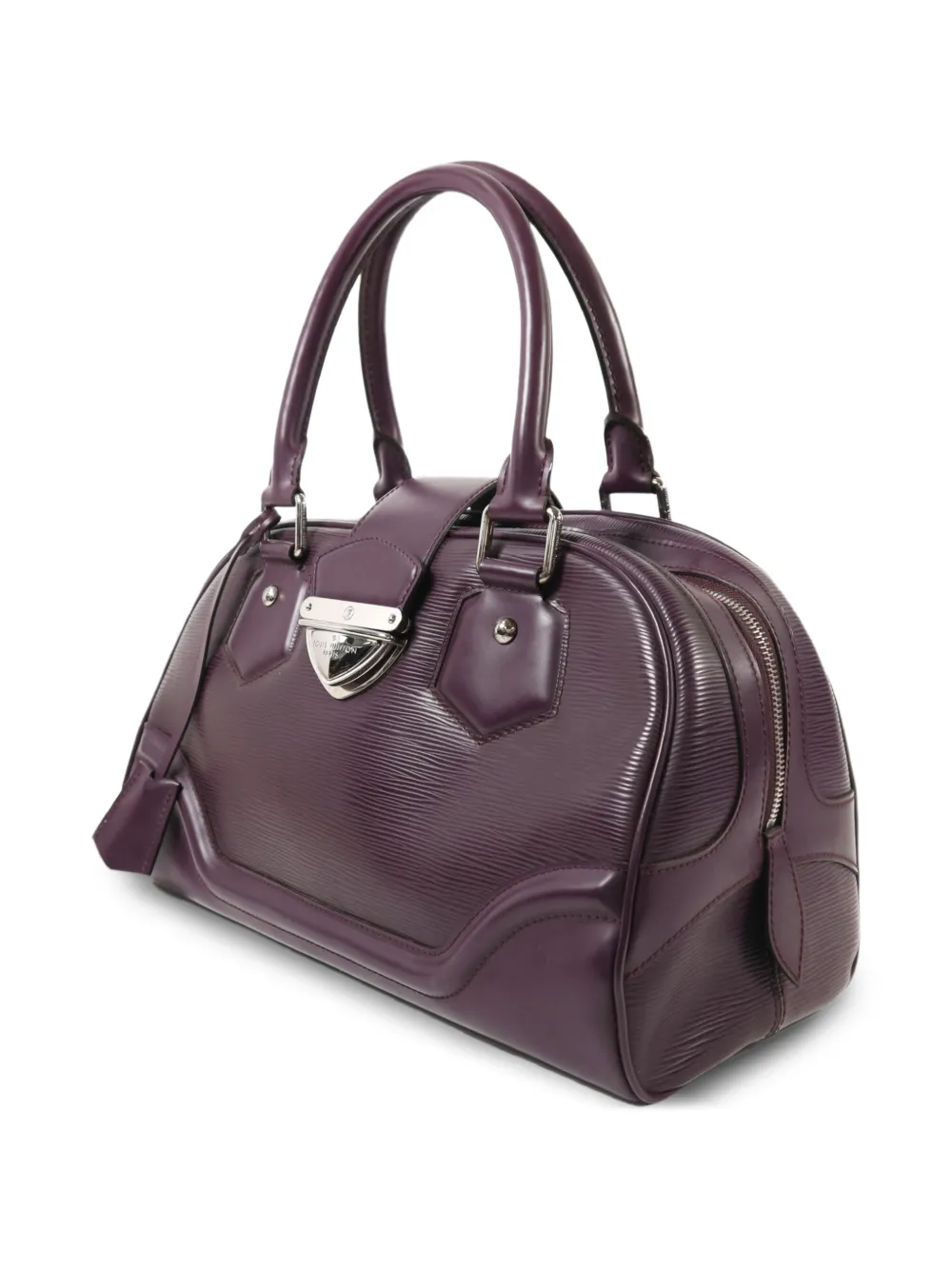 Louis Vuitton Pre-owned GM Montaigne Two-way Handbag in Purple, view 3