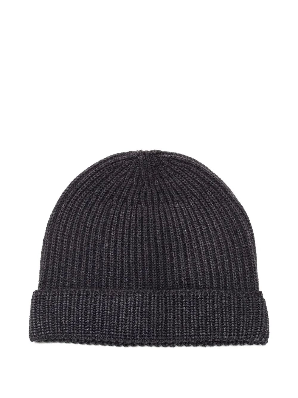 Al Duca D’Aosta 1902 ribbed beanie hat - Grigio