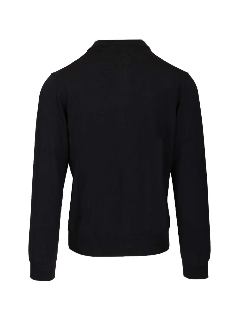 Al Duca D Aosta 1902 Vest met rits Zwart