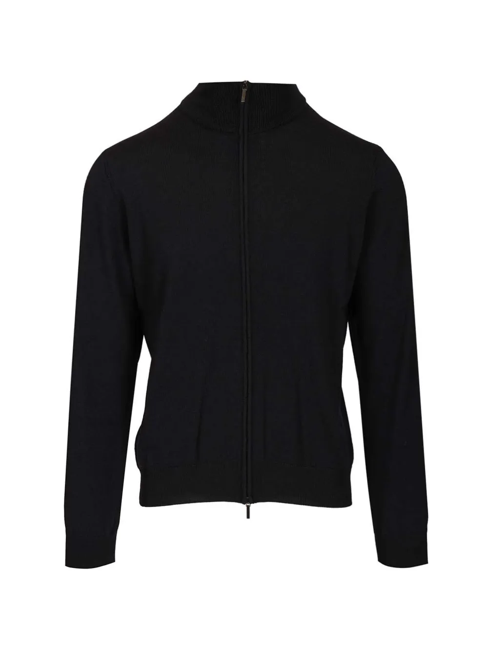 Al Duca D’Aosta 1902 zip-up cardigan - Nero