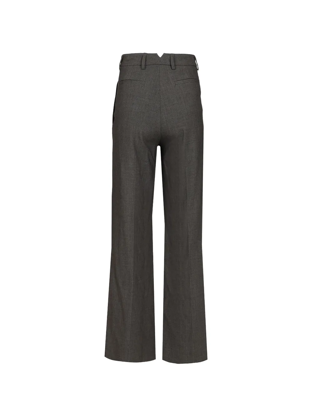 Al Duca D Aosta 1902 Pantalon met geplooid detail Grijs