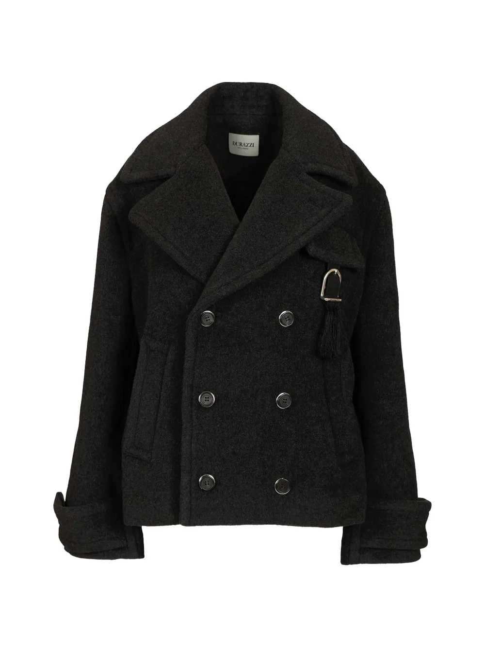 Durazzi Milano Peacoat taglio militare - Grigio