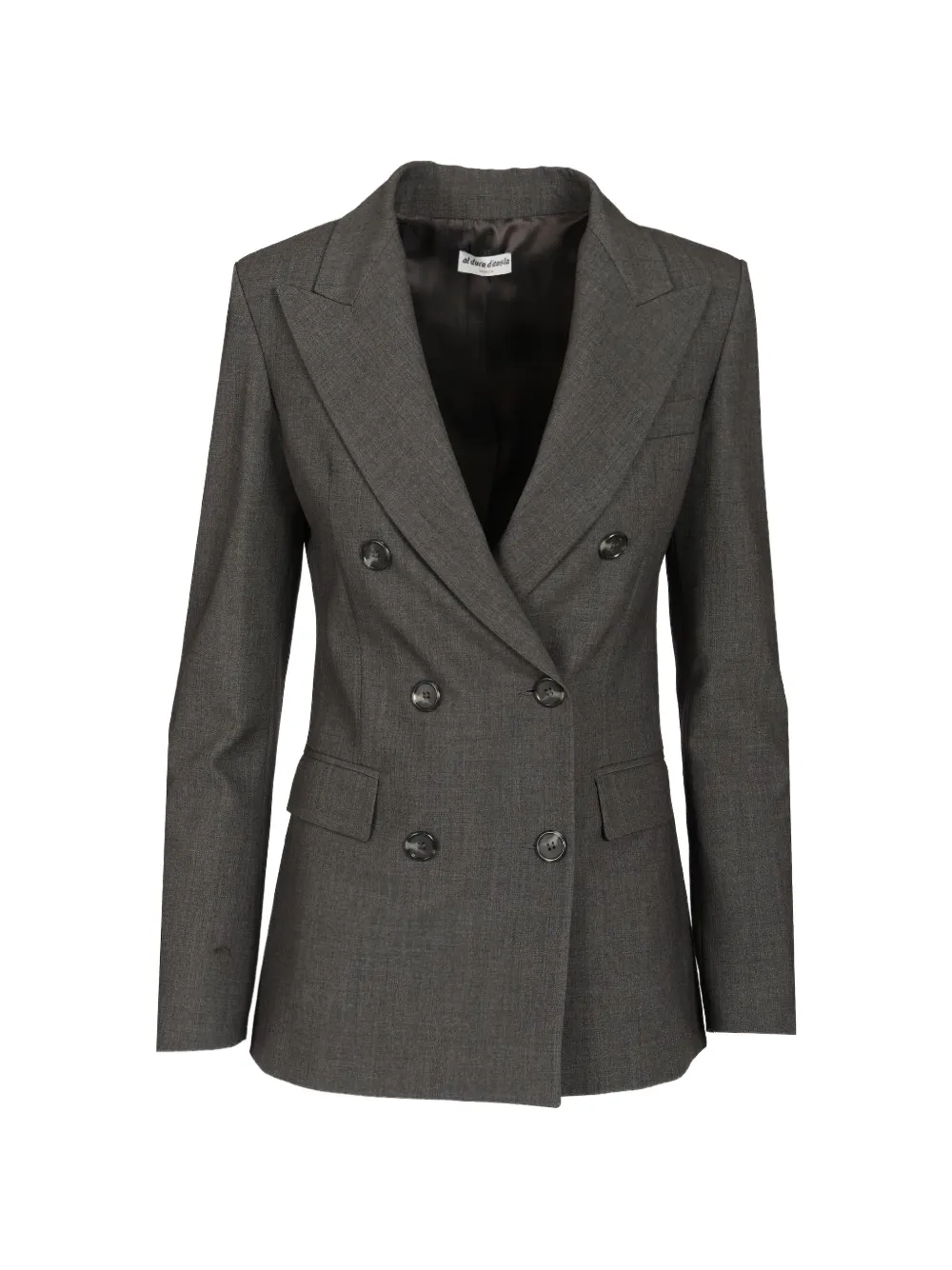 Al Duca D’Aosta 1902 double-breasted peak-lapel blazer - Grigio