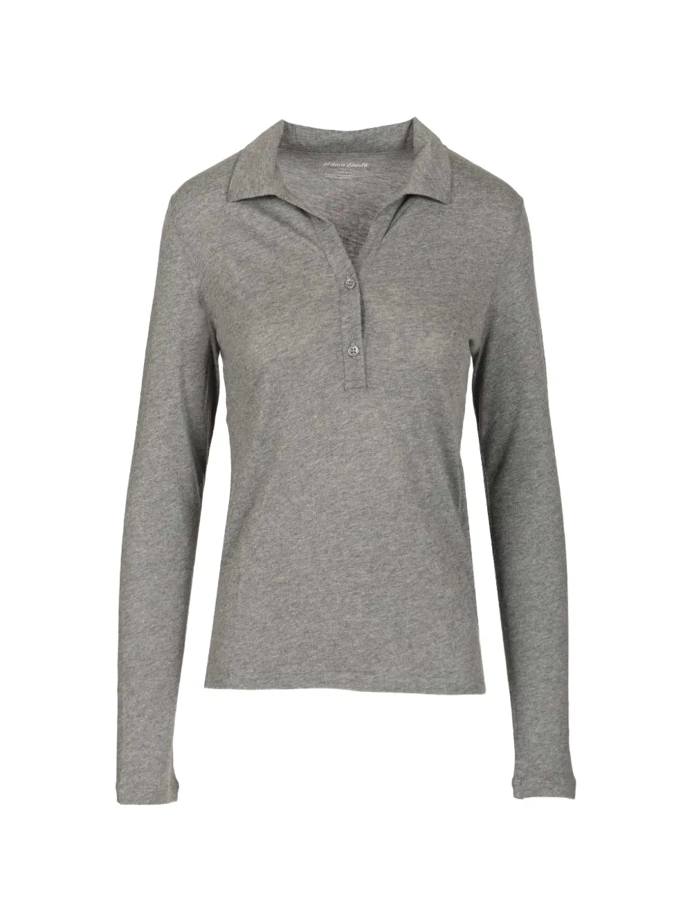 Al Duca D’Aosta 1902 long-sleeve polo shirt - Grigio